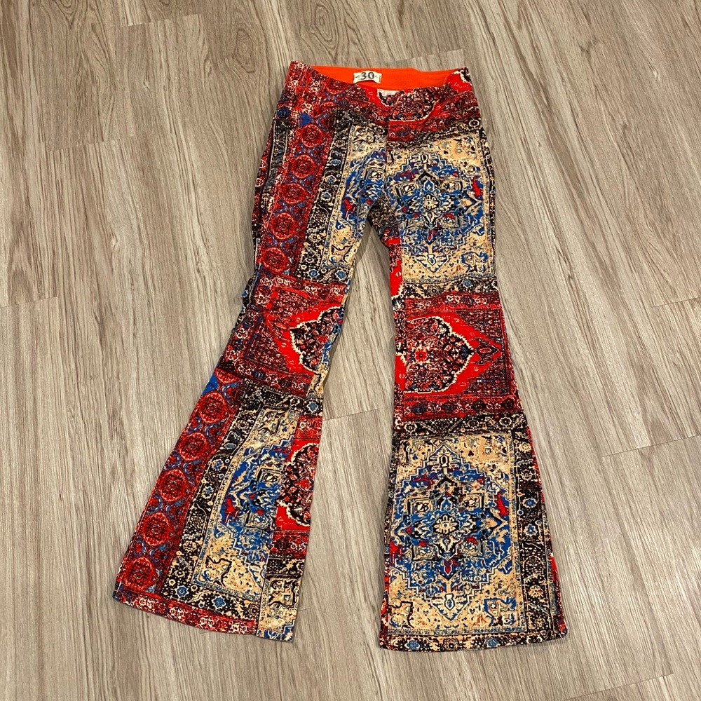 Free People Corduroy Flare Pants